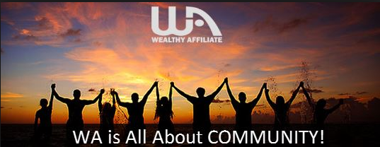 Wealthy Affiliate Community